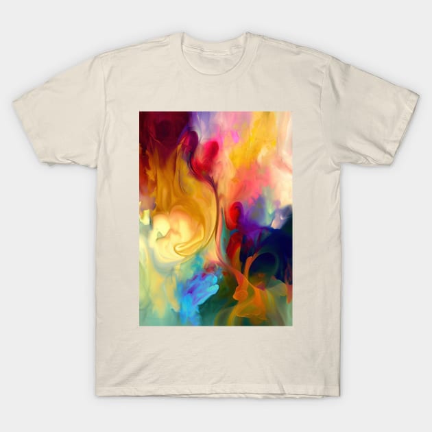 Color splash texture 2 T-Shirt by MCAshe spiritual art 